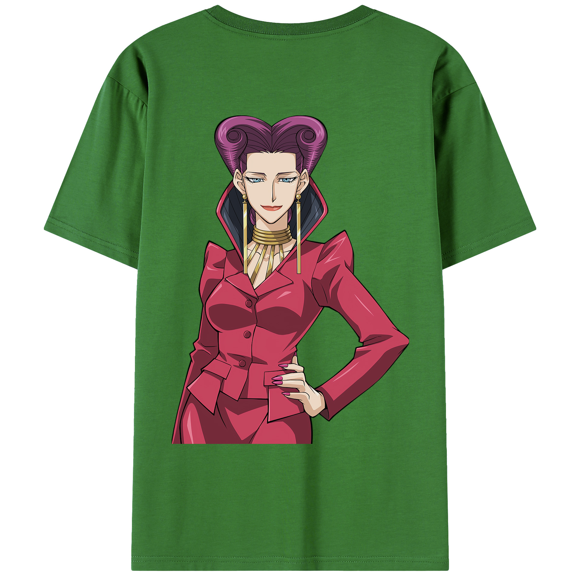 （画像用） 遊☆戯☆王 Yu-Gi-Oh! レディース半袖Tシャツ(バックプリント)